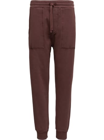 Nanushka Shay Jogger In Brown Cotton