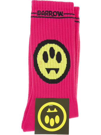 Barrow Ribbed Face Motif Socks