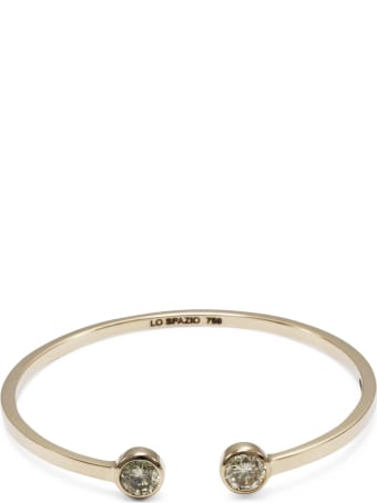 Lo Spazio Jewelry Lo Spazio White Diamond Bangle