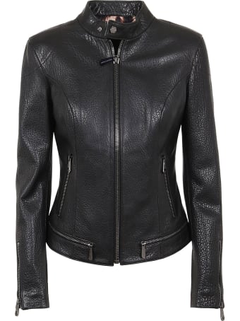 Philipp Plein Leather Jacket Iconic Plein
