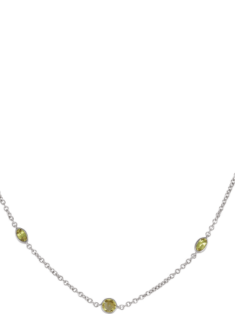 Lo Spazio Jewelry Lo Spazio Yellow Sapphire and Diamond Necklace