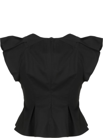 RED Valentino Stretch Poplin Top