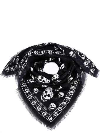 Alexander McQueen Foulard Skull Scarf