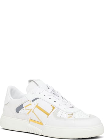 Valentino Garavani Vltn White Leather Sneakers