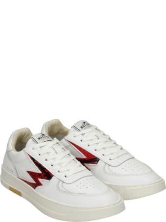 M.O.A. master of arts Sneakers In White Leather
