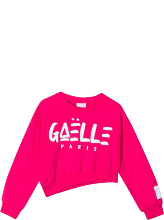 Gaelle Bonheur Crop Sweatshirt With Print