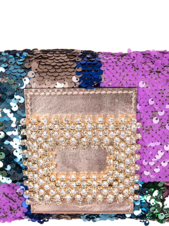 Gedebe My Love Small Bag With Multicolored Sequins