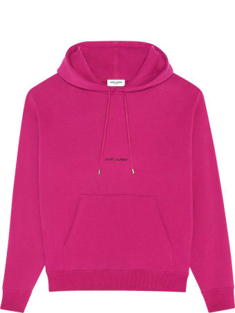 Saint Laurent Hoodie In Cotton