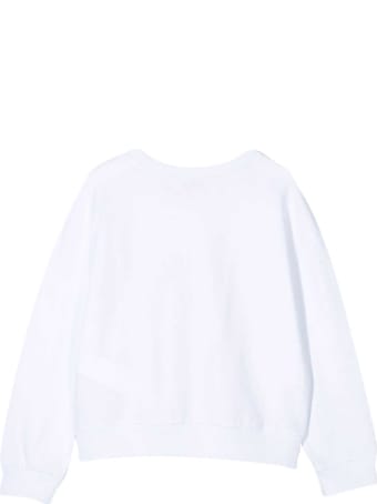 Monnalisa White T-shirt With Print