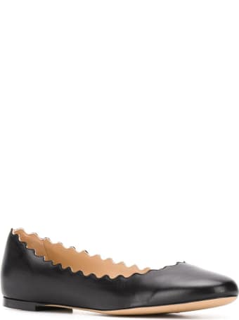 Chloé Scalloped Details Low