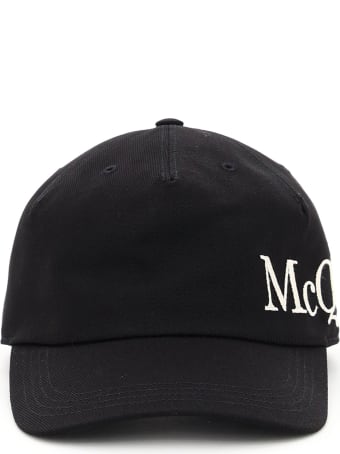 Alexander McQueen Baseball Cap Oversized Logo