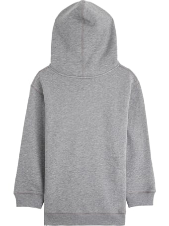 Gucci Cotton Hoodie With Floral Logo Print