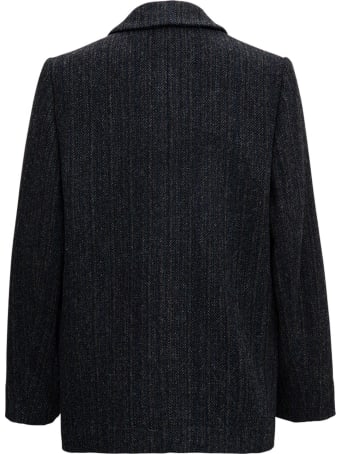 Isabel Marant Étoile Charly Blazer In Grey Wool