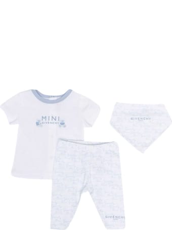 Givenchy White And Light Blue Suit