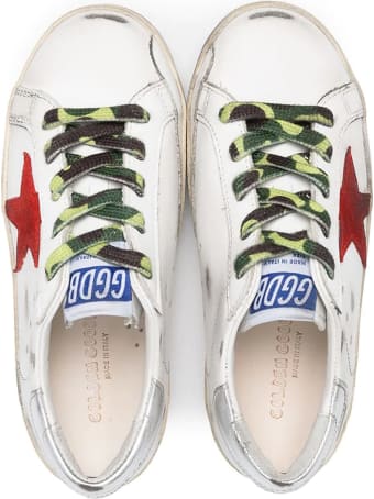 Golden Goose Super Star Leather Upper Nabuk Star Laminated Heel Signature Foxing