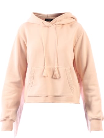 AMIRI Hoodie Fringes Pink