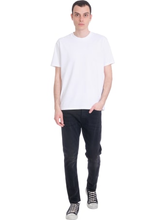 Mauro Grifoni Jeans In Black Denim