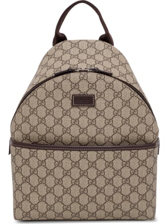 Gucci Gg Supreme Canvas Backpack