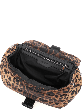 Dolce & Gabbana Leo Print Nylon Sicily Bag