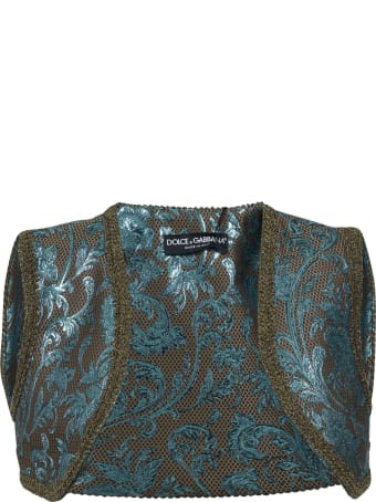 Dolce & Gabbana Floral Embroidered Gilet