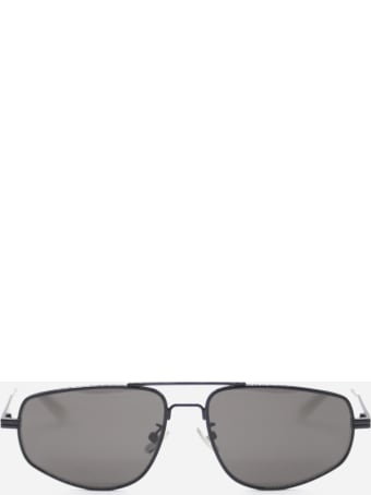 Bottega Veneta Metal Aviator Sunglasses