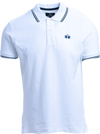 La Martina La Martina Cotton Blend Polo Shirt