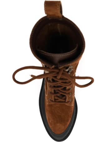 Diemme Altivole Suede Leather Lace-up Boots