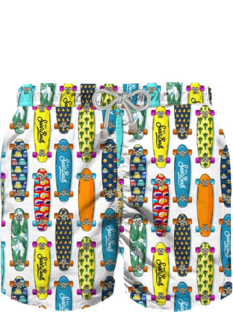 MC2 Saint Barth Skateboard Boy Swim Trunks