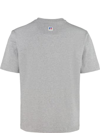 Russell Athletic Cotton Crew-neck T-shirt - Boss X Russell Athletic