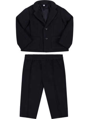 Armani Collezioni Blue Suit For Baby Boy