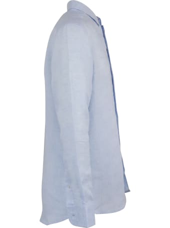 Fay Botton Down Stretch Shirt