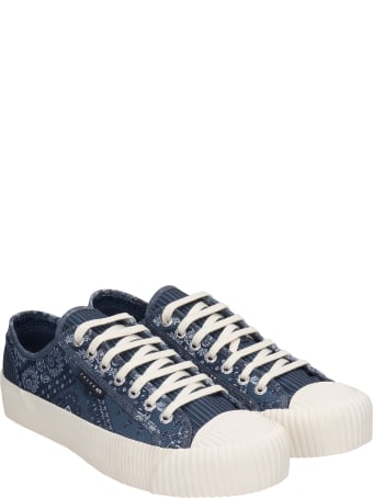 Superga Sneakers In Petroleum Canvas