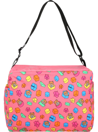 Moschino Pink Changing Bag For Babygirl