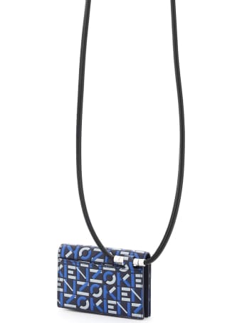 Kenzo Card Holder Pouch On Strap Logo