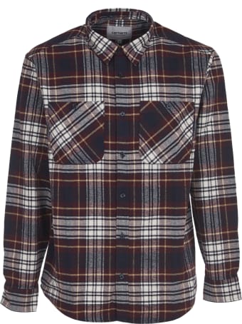 Carhartt Burgundy Checked Shirt