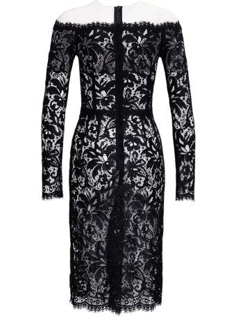 Dolce & Gabbana Black Lace Long Dress