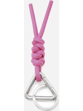 Bottega Veneta Keychain Made Of Leather