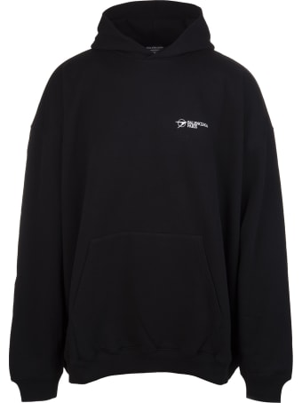 Balenciaga Unisex Black Balenciaga Corporate Hoodie