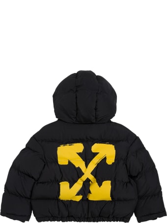 Off-White Off Script Logo Arrow Puffer
