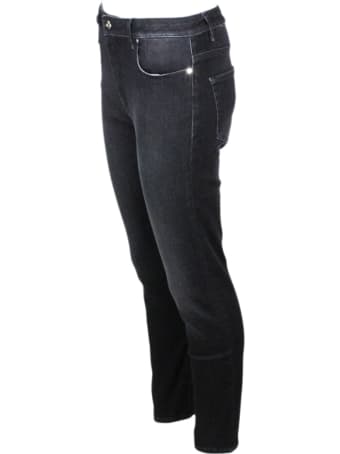 Sartoria Tramarossa Tres Belle Slim Stretch Denim Trousers With 5 Pockets