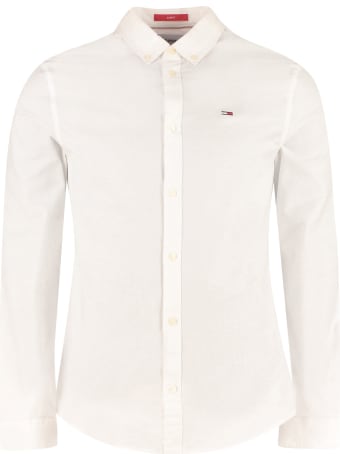 Tommy Jeans Button-down Cotton Shirt