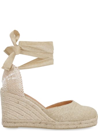 Castañer Carina Jute Wedge Espadrilles