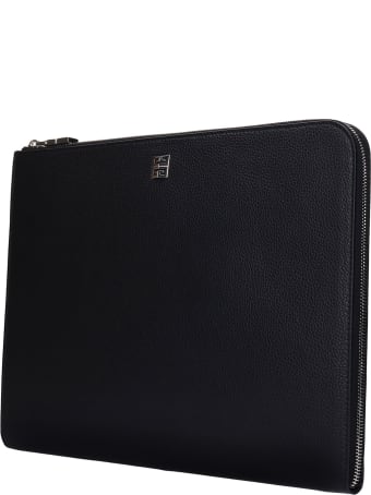 Givenchy Clutch In Black Leather