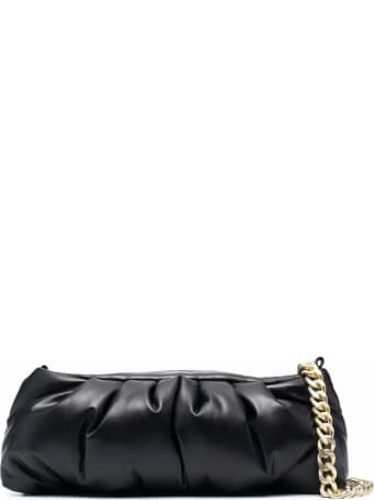Ash Puffy Leather Black