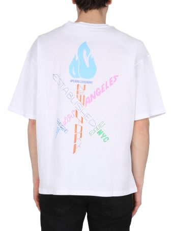 Opening Ceremony Torch Word Print T-shirt