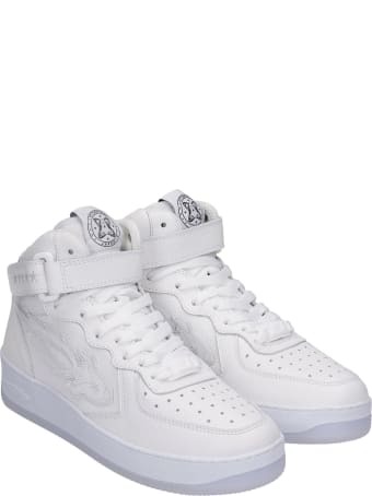 Enterprise Japan Sneakers In White Leather