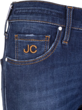 Jacob Cohen Woman Dark Blue Kimberly Skinny Jeans