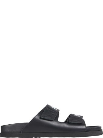 Palm Angels Leather Sandals