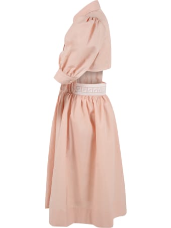 Fendi Pink Dress For Girl