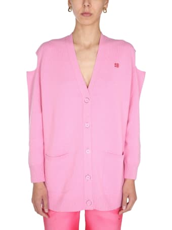 Givenchy Cut Out Details Cardigan